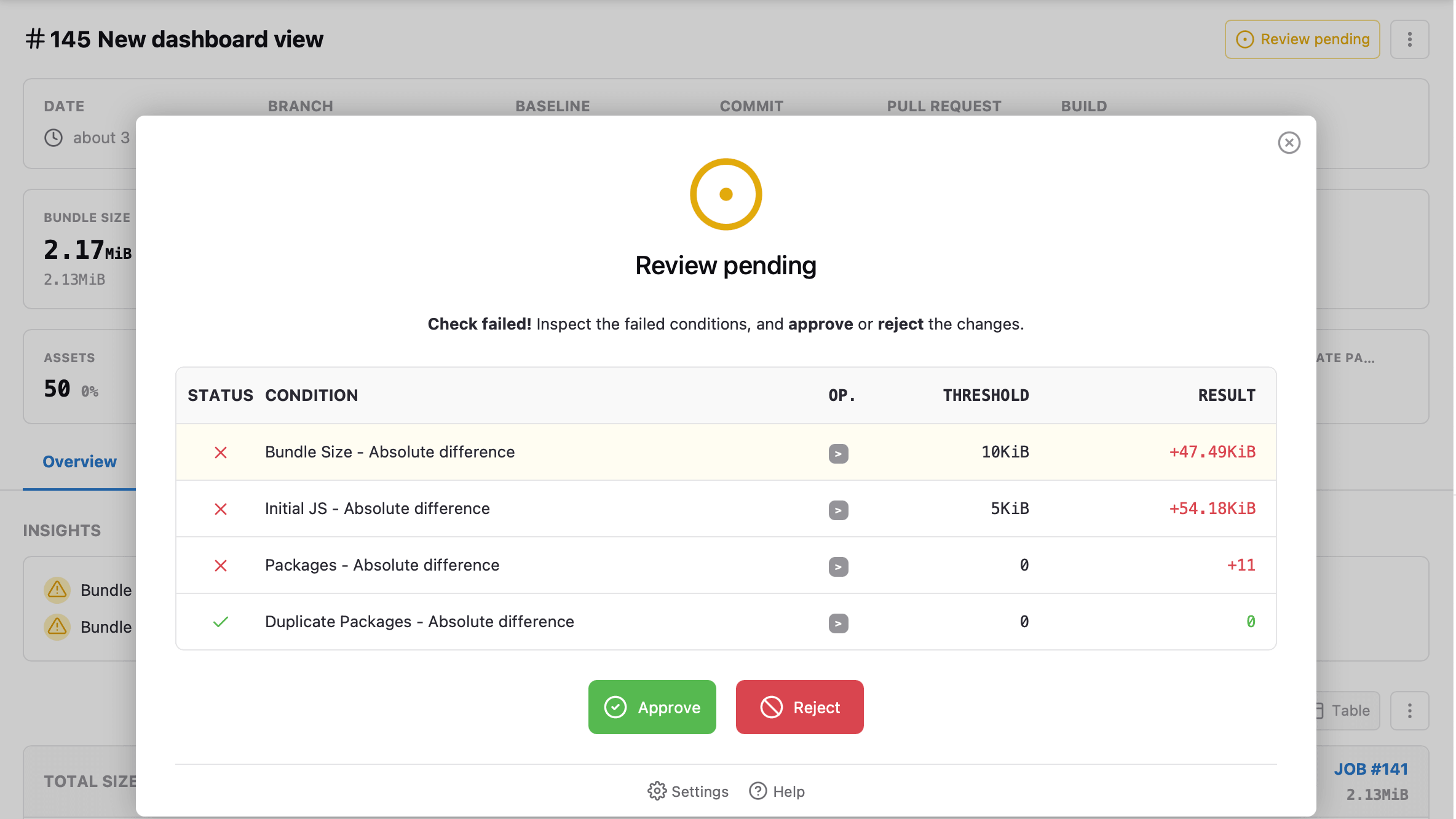 Bundle review - Rule based checks